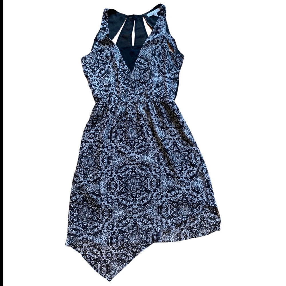 BCBGeneration Black and White Party Dress